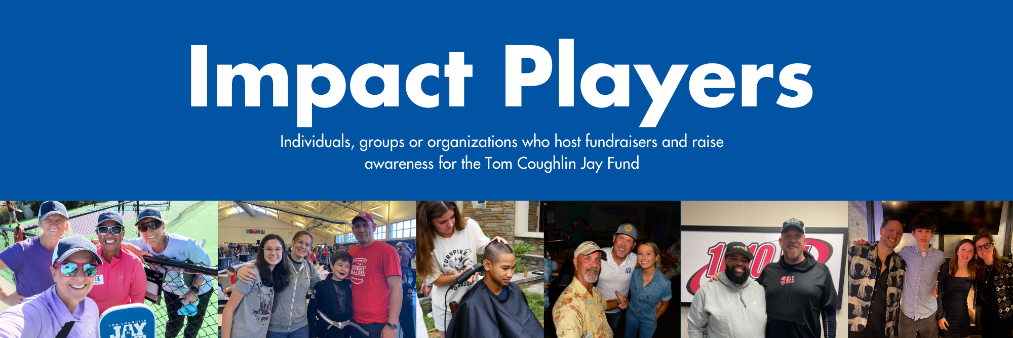 Impact Player Program website header 2025